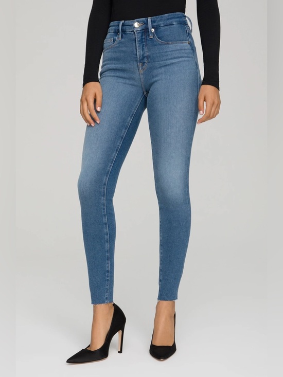 Good American Denim - GOOD AMERICAN BLUE GOOD LEGS Size 16